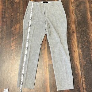 Banana Republic Gray Ryan Curvy Fit dress pants size 4